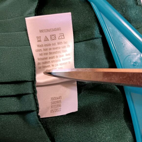 Gymboree Girls Tiered Emerald Green Sz 8 Sleeveless A-line Party Dress - Picture 11 of 12